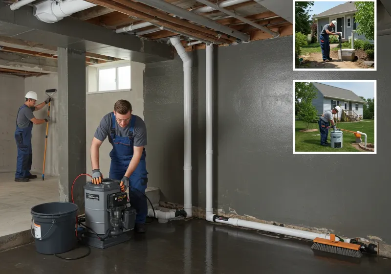 Basement Waterproofing and Flood Prevention process in Elberta, AL